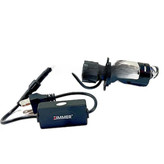 هدلایت لنزدار دو رنگ A8 ZIMMER پایه H4 دو لنز سفید زرد