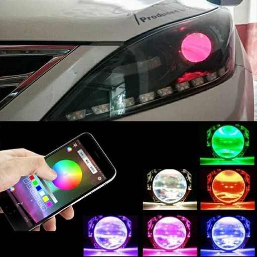 دویل آیز RGB لنز خودرو