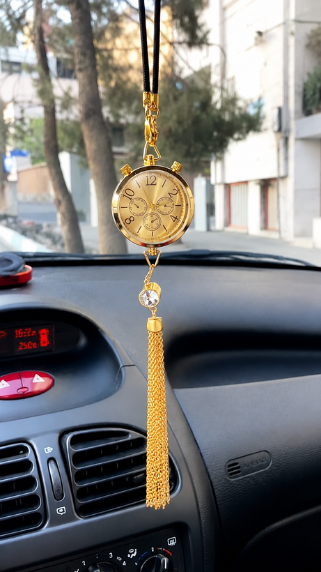 خوشبو کننده آویز طرح ساعت